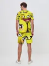 Мужской костюм с шортами / ЖЕЛТЫЕ СМАЙЛИКИ