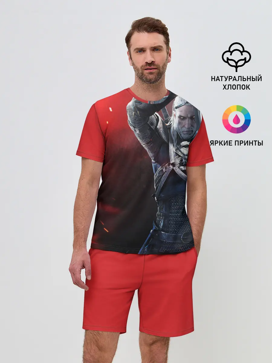 Мужской костюм с шортами / ВЕДЬМАК