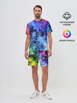 Мужской костюм с шортами / ЗИМНЕЕ УТРО