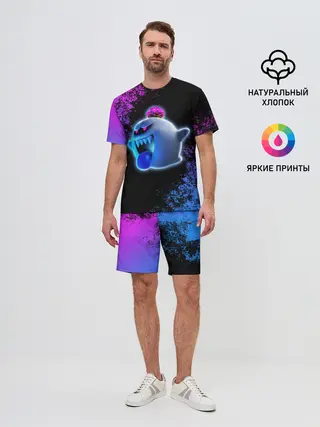 Мужской костюм с шортами / Luigis Mansion