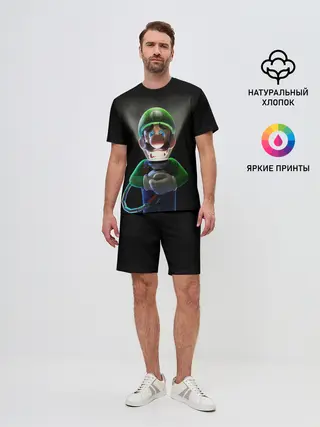 Мужской костюм с шортами / Luigis Mansion