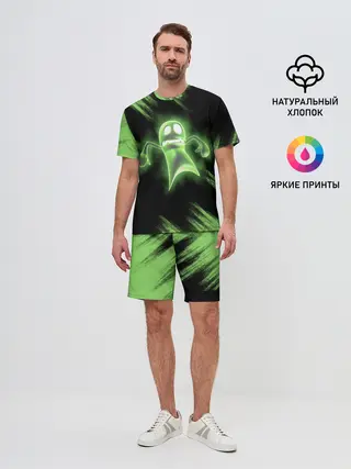 Мужской костюм с шортами / Luigis Mansion