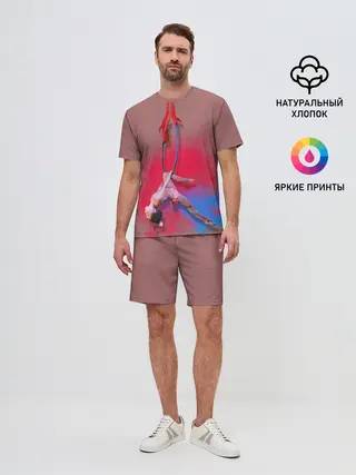 Мужской костюм с шортами / Воздушная гимнастика