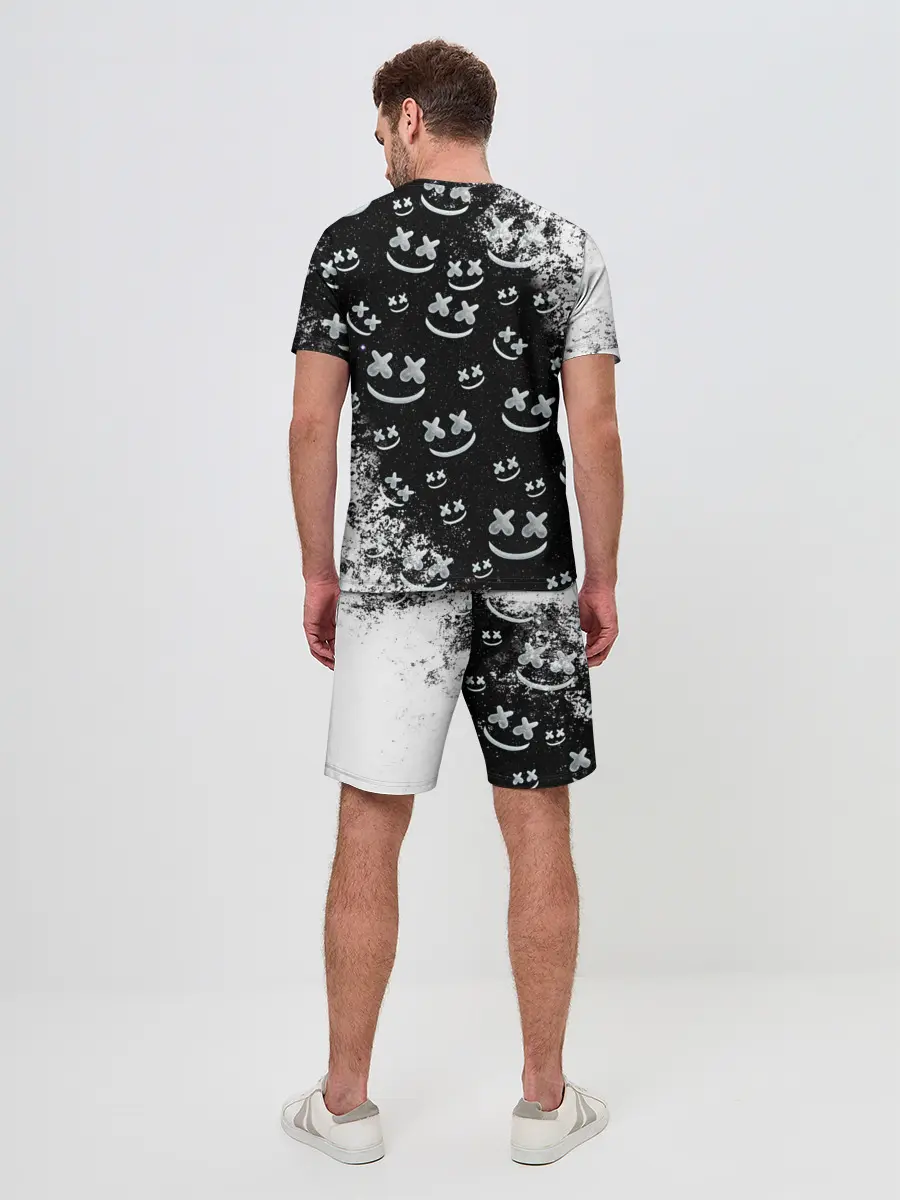 Мужской костюм с шортами / Marshmello