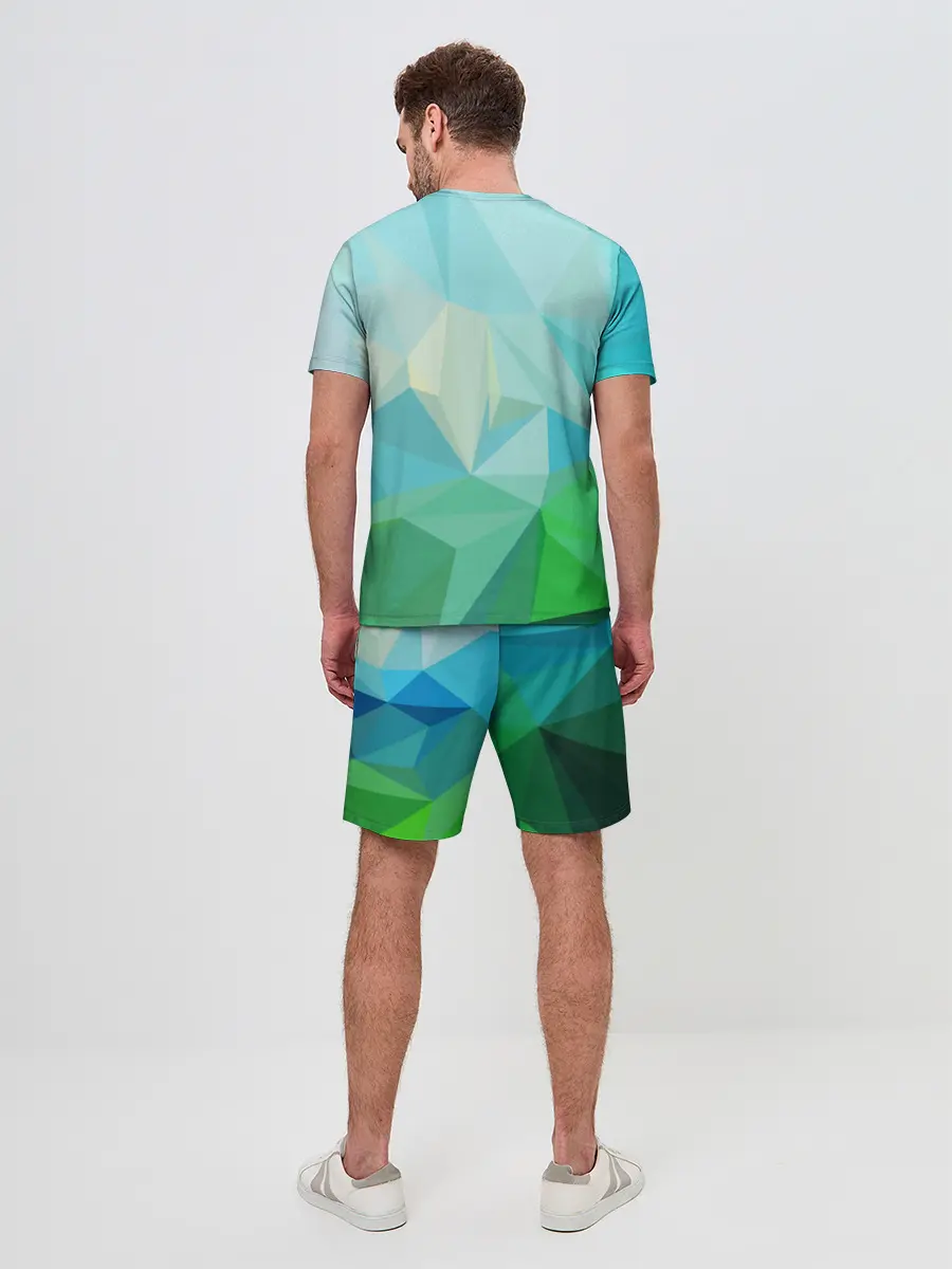 Мужской костюм с шортами / GEOMETRY