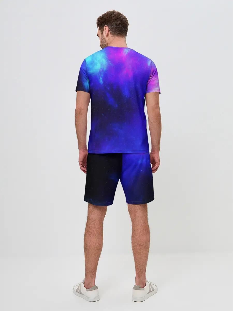 Мужской костюм с шортами / СЕВЕРНОЕ СИЯНИЕ