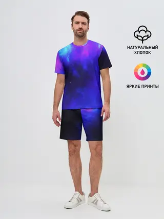 Мужской костюм с шортами / СЕВЕРНОЕ СИЯНИЕ