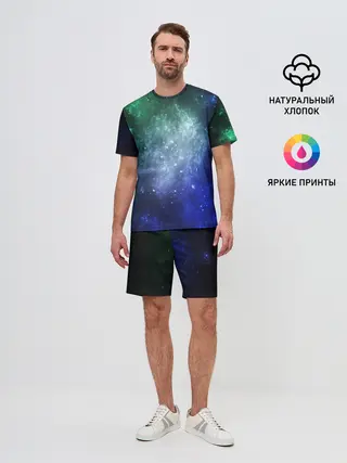 Мужской костюм с шортами / ЗВЁЗДНОЕ НЕБО