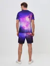 Мужской костюм с шортами / КОСМИЧЕСКИЕ КРАСКИ