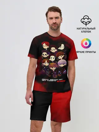 Мужской костюм с шортами / EXO