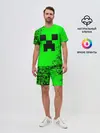 Мужской костюм с шортами / MINECRAFT