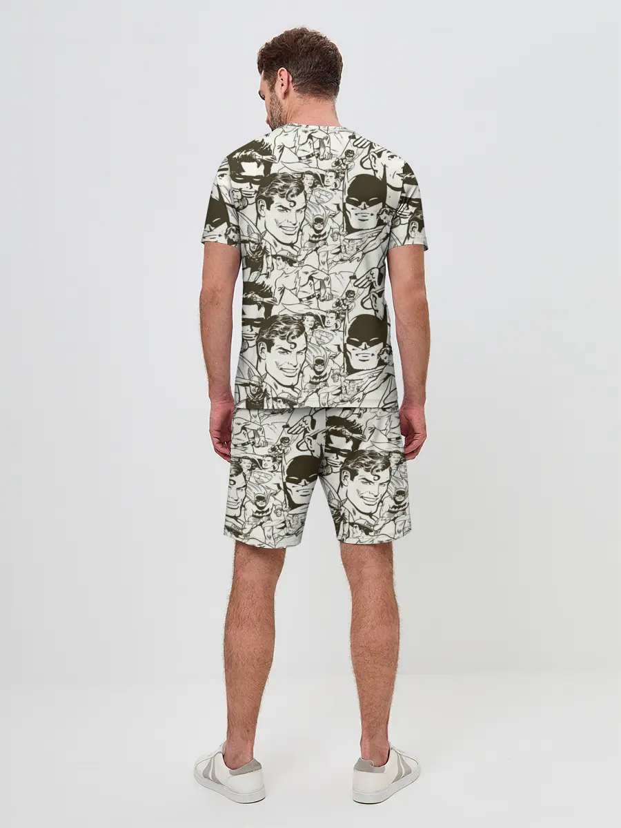 Мужской костюм с шортами / Super Powers