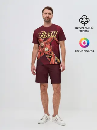 Мужской костюм с шортами / The Flash