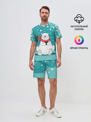 Мужской костюм с шортами / North bear