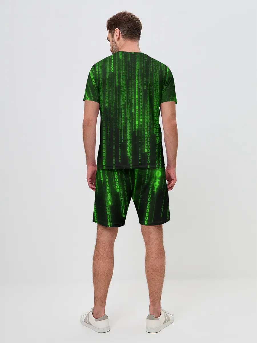 Мужской костюм с шортами / Компьютерный язык