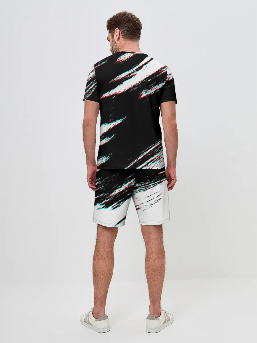 Мужской костюм с шортами / Samurai | Glitch.