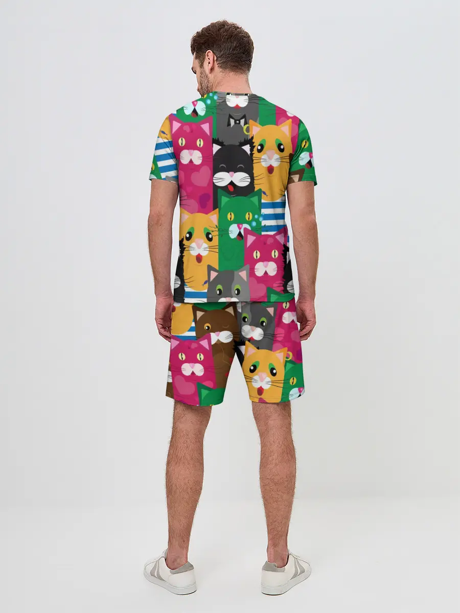 Мужской костюм с шортами / Голодные котики.