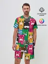 Мужской костюм с шортами / Голодные котики.