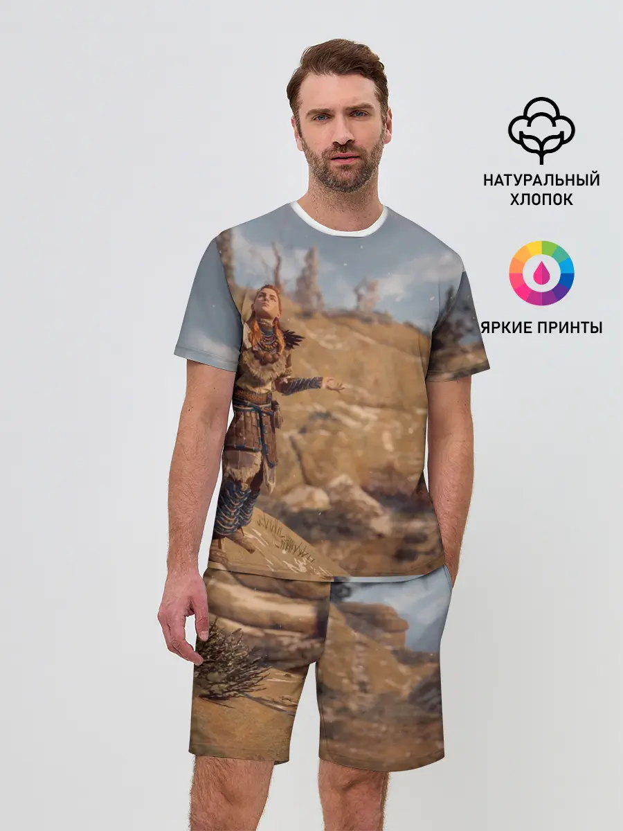 Мужской костюм с шортами / Horizon Zero Dawn