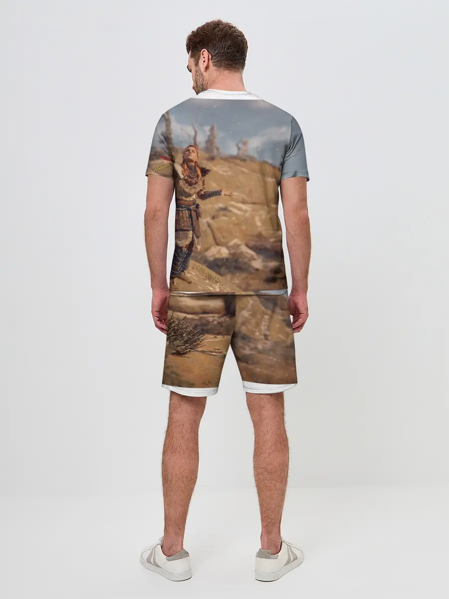 Мужской костюм с шортами / Horizon Zero Dawn