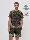 Мужской костюм с шортами / Snakeskin