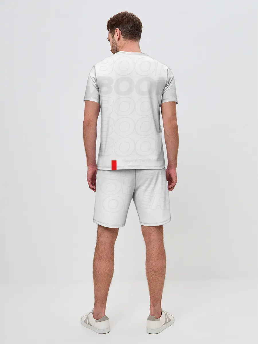 Мужской костюм с шортами / Ok boomer 3D