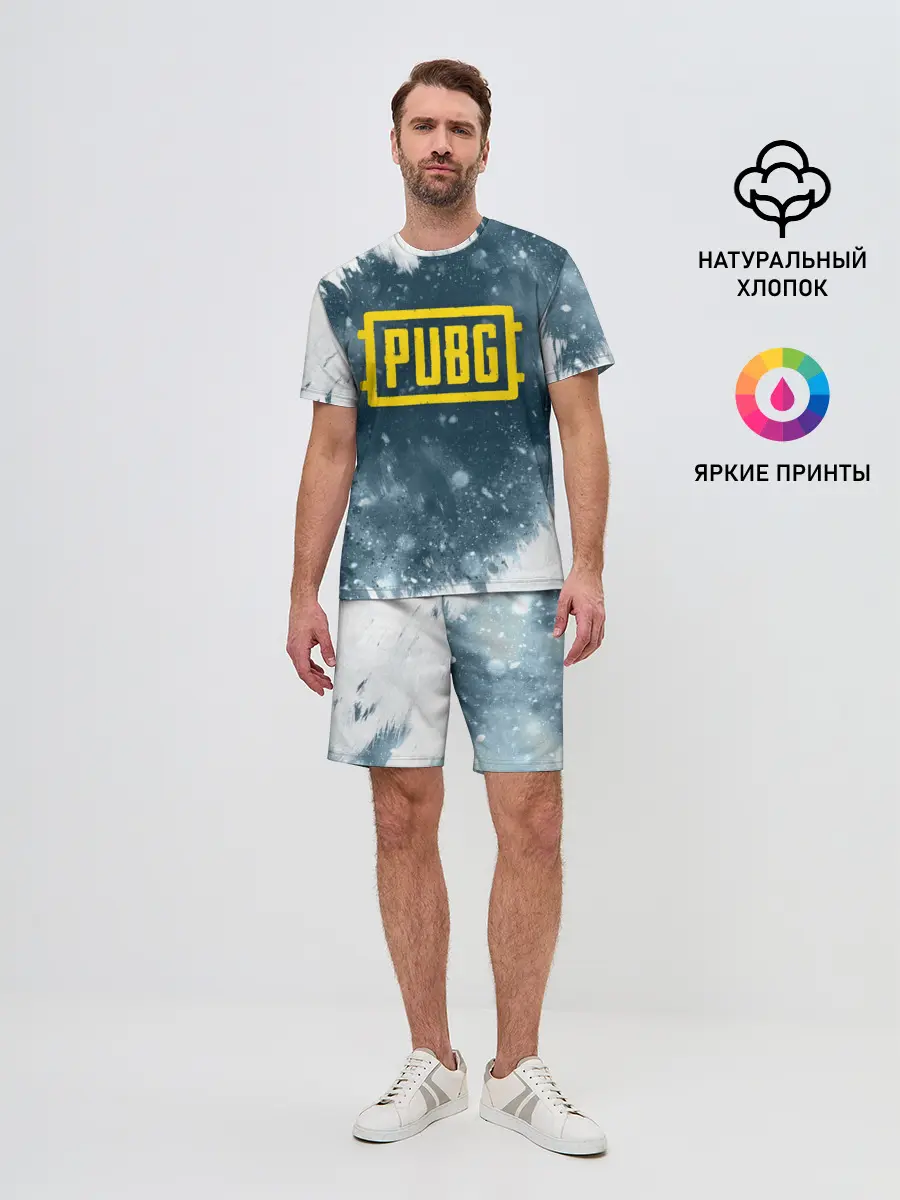 Мужской костюм с шортами / PUBG BW