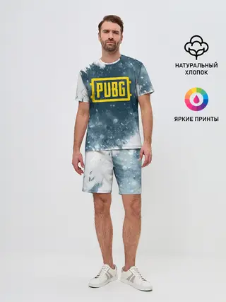 Мужской костюм с шортами / PUBG BW