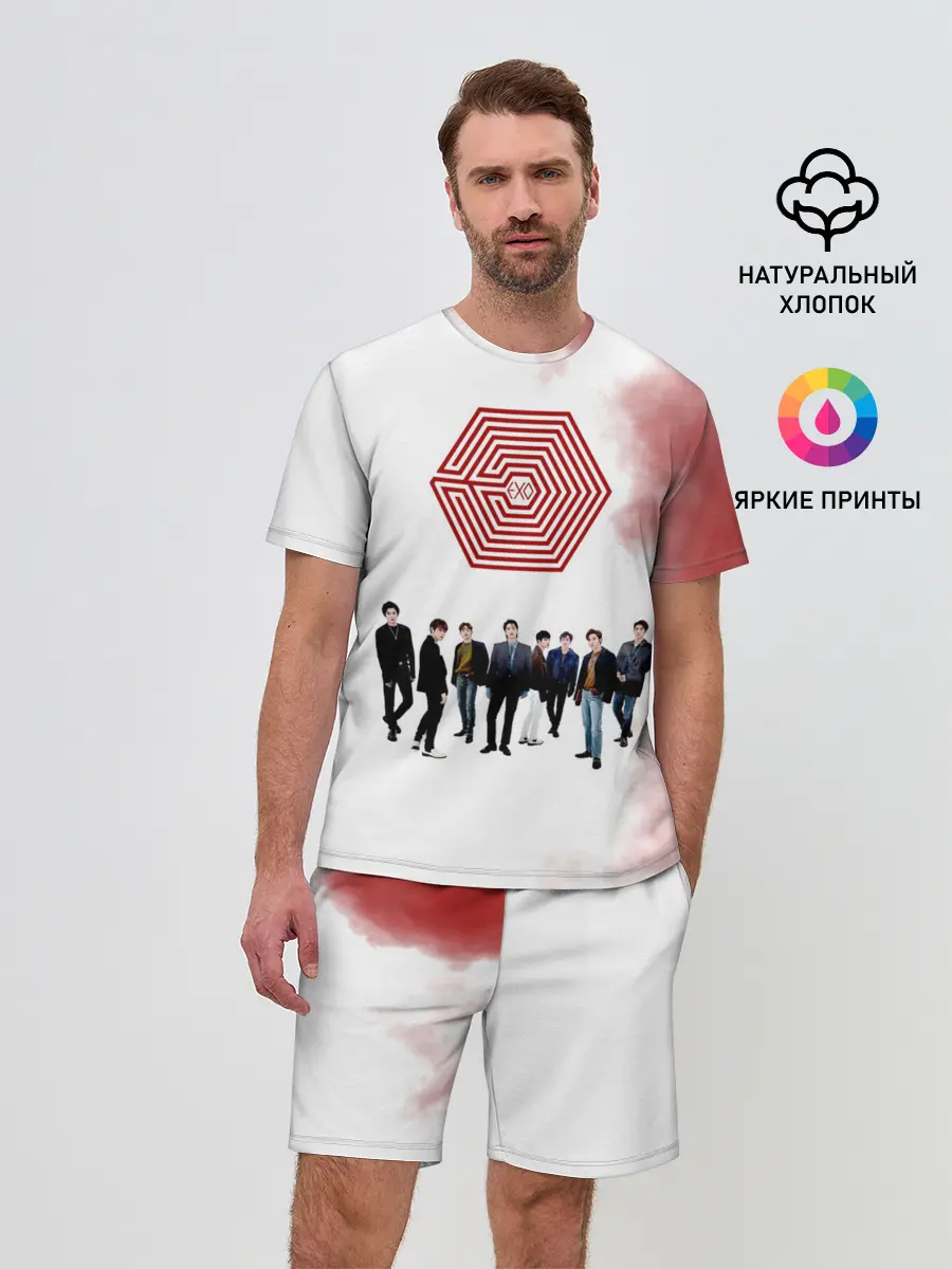 Мужской костюм с шортами / EXO