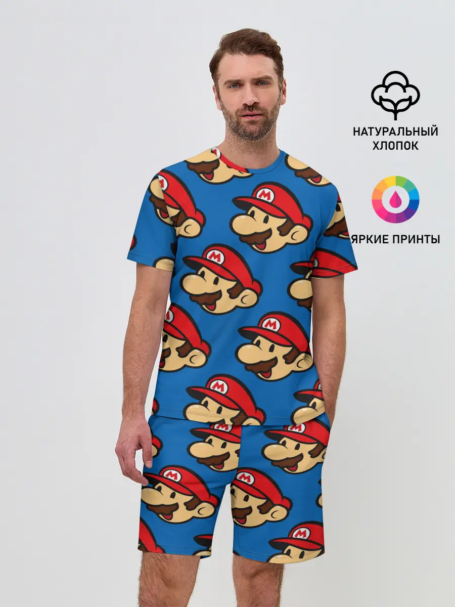 Мужской костюм с шортами / MARIO EXCLUSIVE