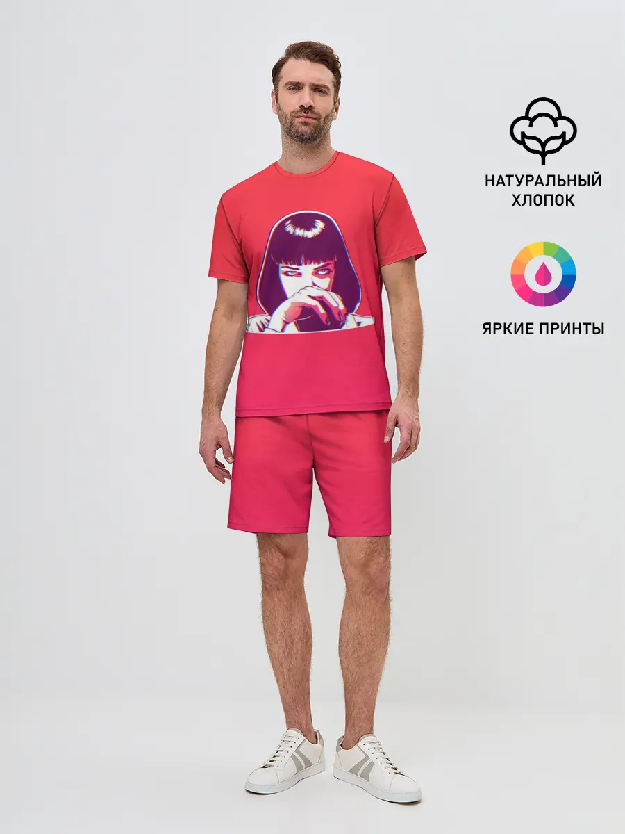 Мужской костюм с шортами / MIA GLITCH Gradient