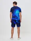 Мужской костюм с шортами / СИНИЙ КОСМОС