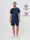 Мужской костюм с шортами / Космос