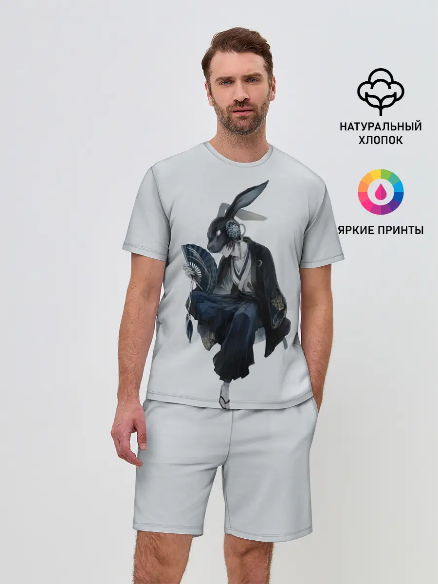 Мужской костюм с шортами / ушки