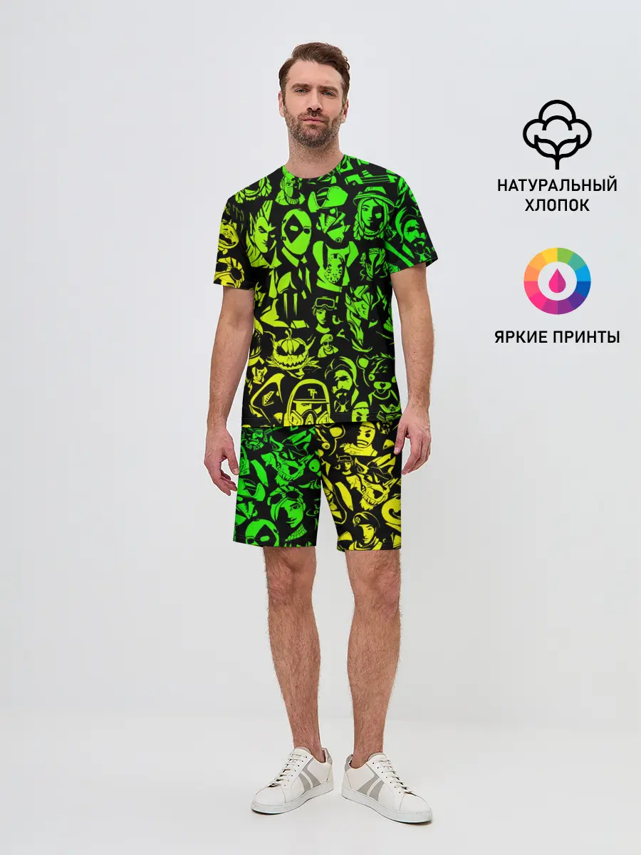 Мужской костюм с шортами / ПЕРСОНАЖИ FORTNITE