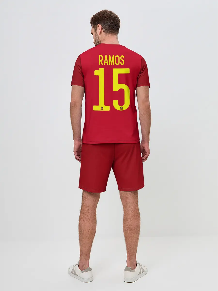 Мужской костюм с шортами / Ramos home EURO 2020