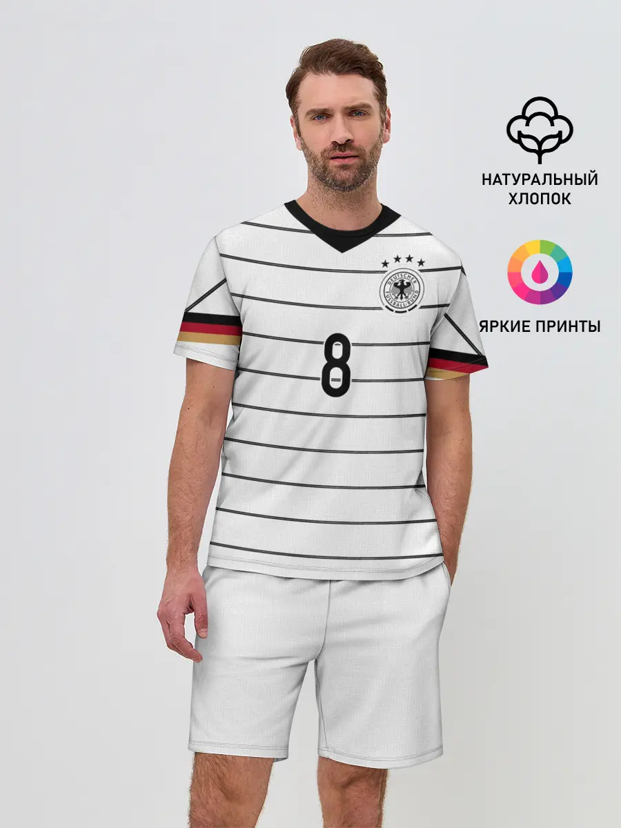 Мужской костюм с шортами / Kross home EURO 2020