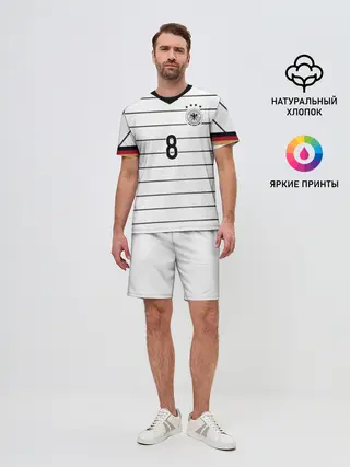 Мужской костюм с шортами / Kross home EURO 2020