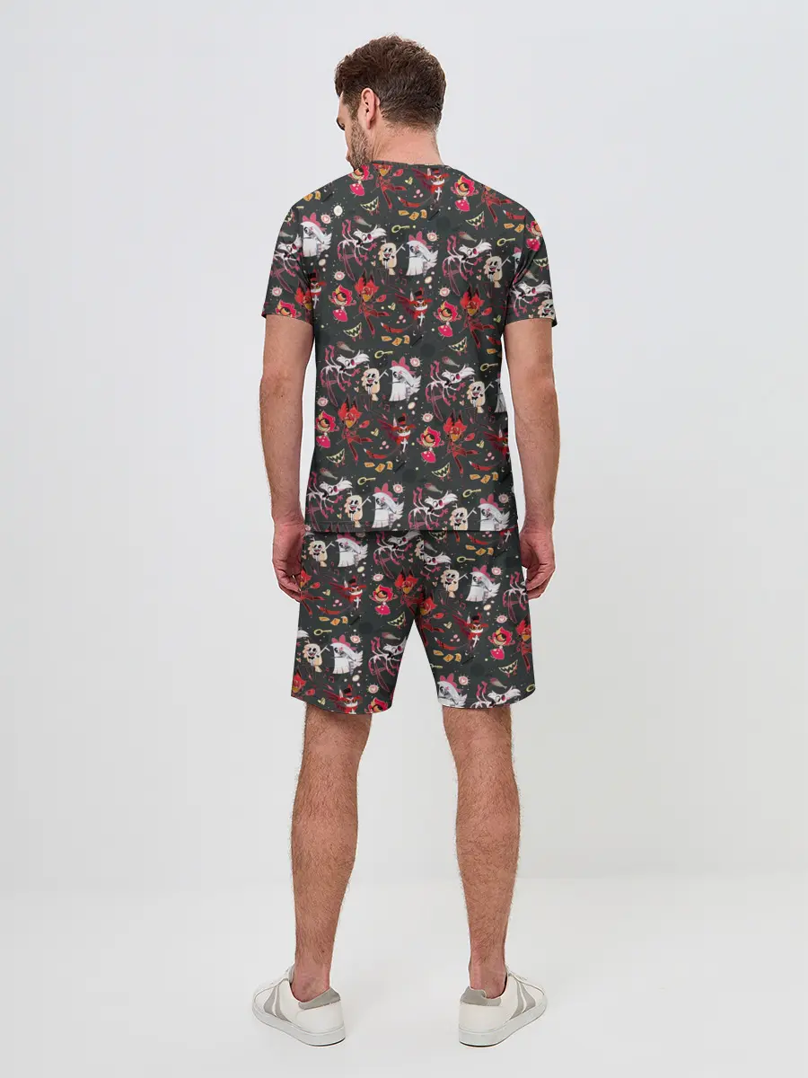 Мужской костюм с шортами / Hazbin Hotel