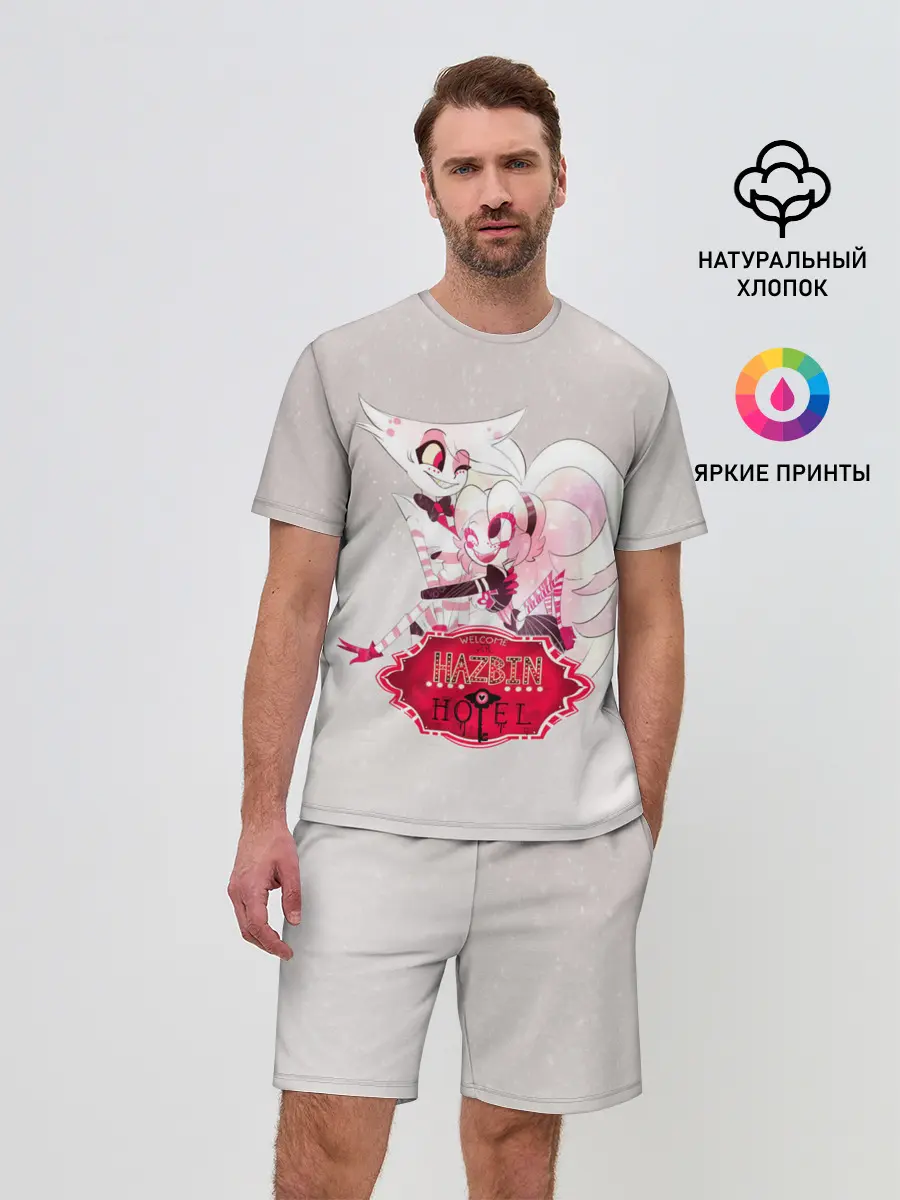 Мужской костюм с шортами / Hazbin Hotel