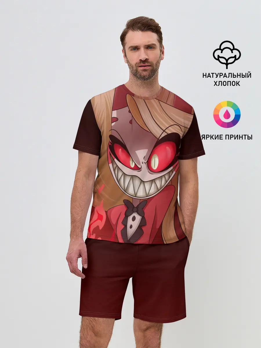 Мужской костюм с шортами / Hazbin Hotel