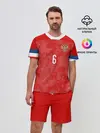 Мужской костюм с шортами / Cheryshev home EURO 2020