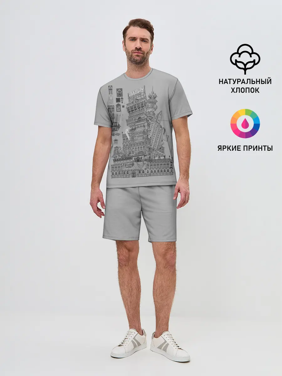 Мужской костюм с шортами / Hazbin Hotel