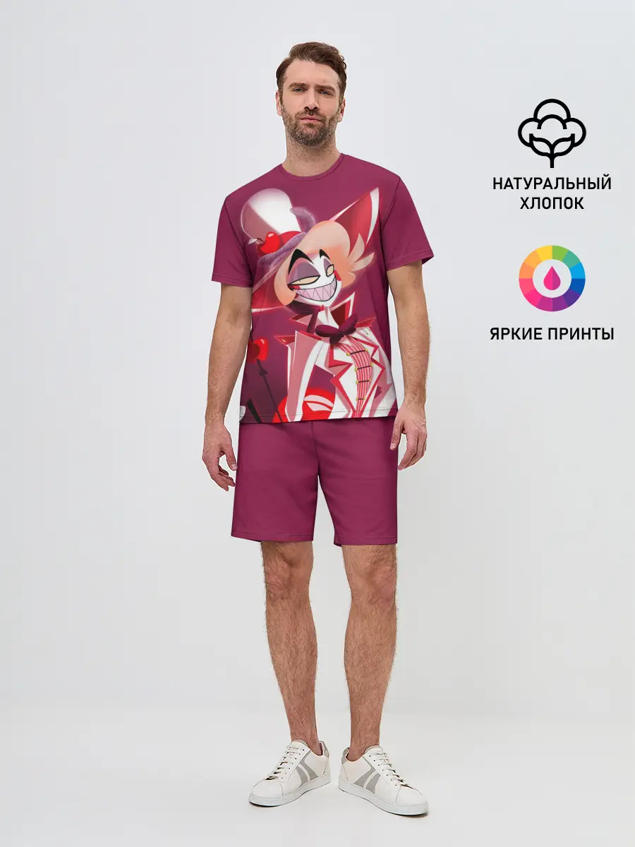 Мужской костюм с шортами / Hazbin Hotel