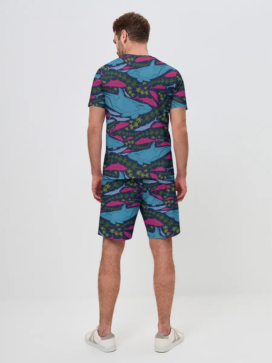 Мужской костюм с шортами / Касатки