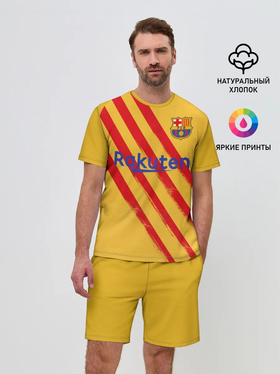 Мужской костюм с шортами / Messi 4-th kit 19-20