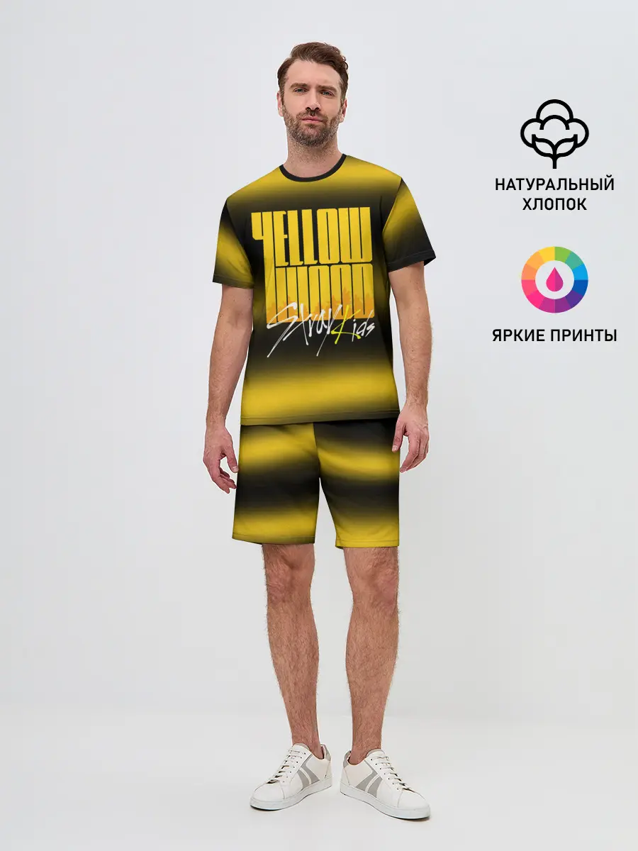 Мужской костюм с шортами / Stray Kids