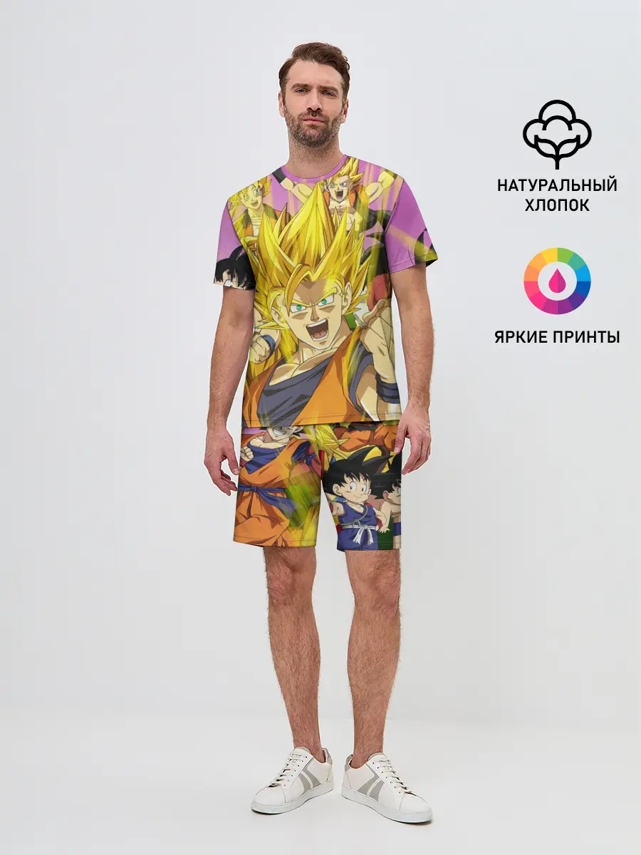 Мужской костюм с шортами / Все герои Драгонболл