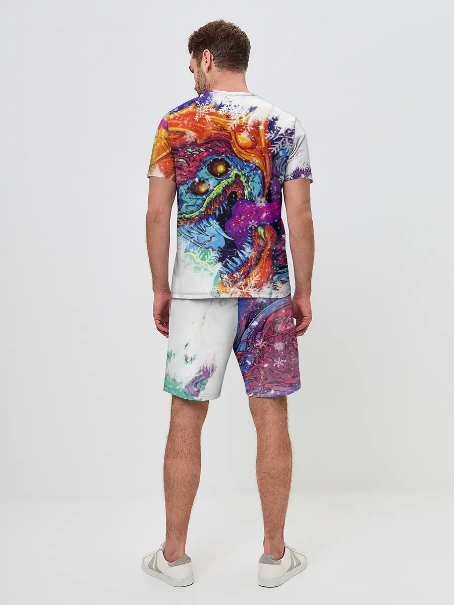 Мужской костюм с шортами / Новогодний CS GO