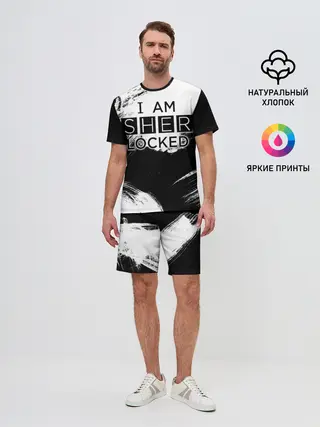 Мужской костюм с шортами / Sherlock